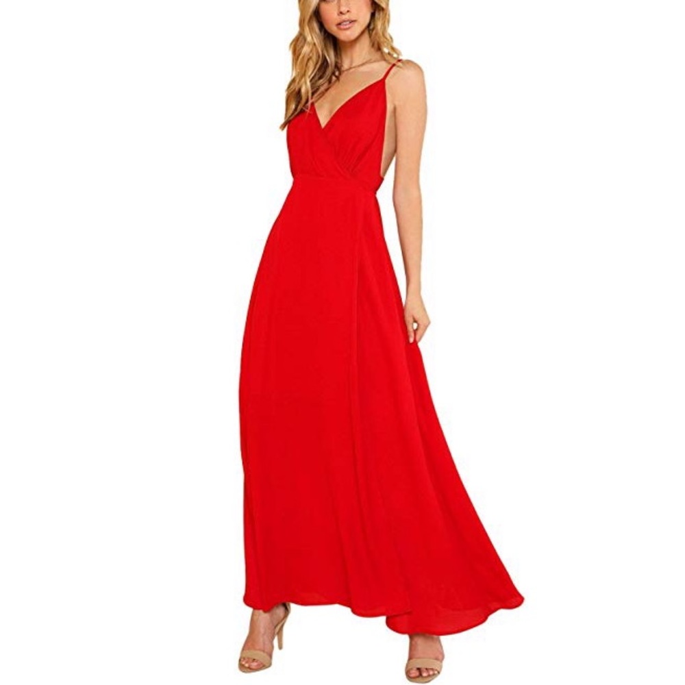 Coventavenue - Low Back Slit Gown